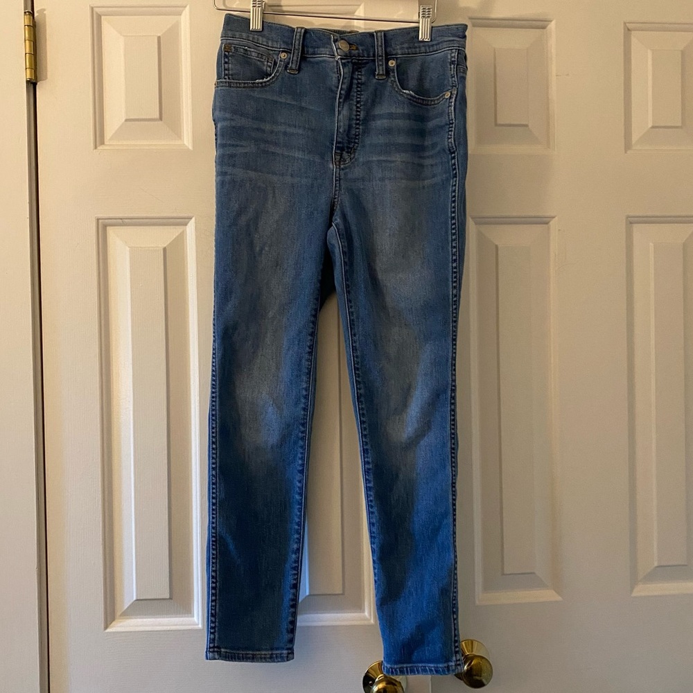 Madewell 10" High-Rise Skinny Crop Jeans